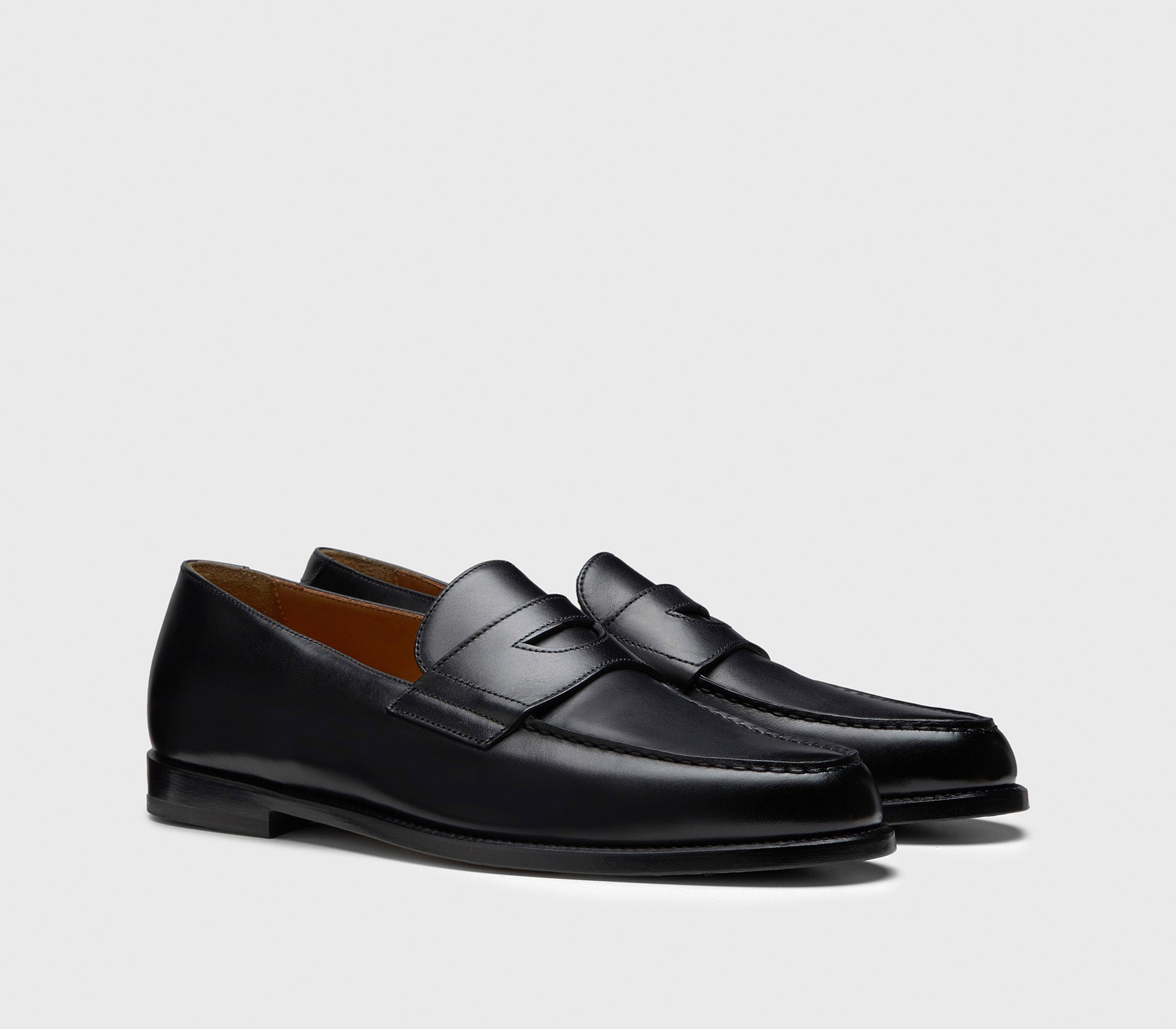DU3260MARIUF159NN00 - Mocassino "Mario 50" in pelle nera