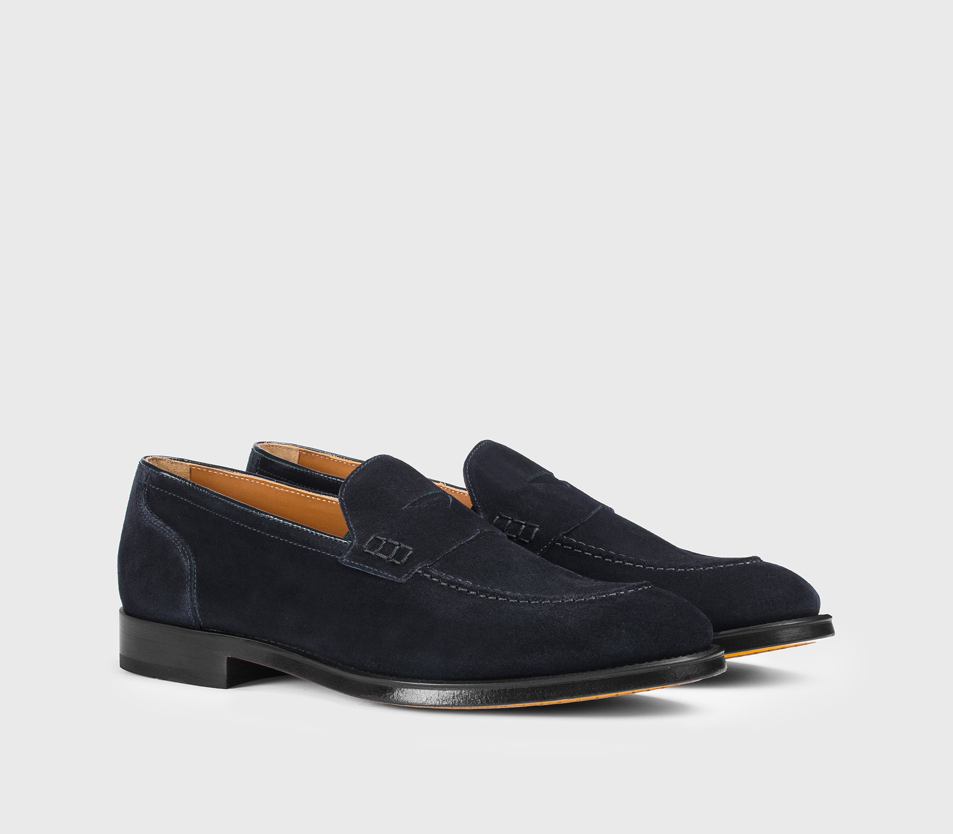DU3268ORVNUY009NB00 - Mocassino in suede blu
