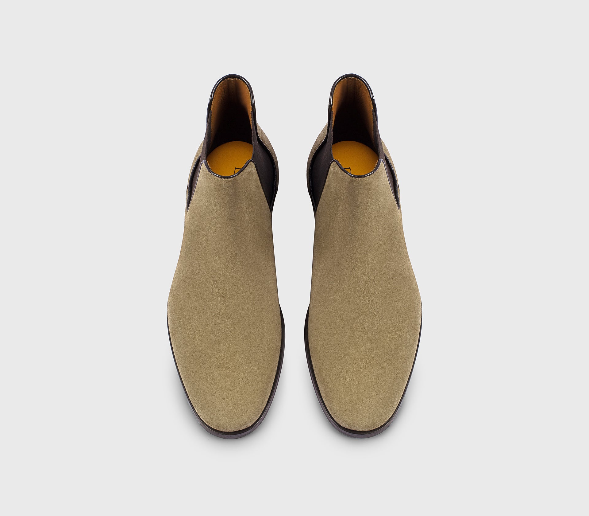 DU3292STREUF009TM08 - Stivaletto in suede cacao