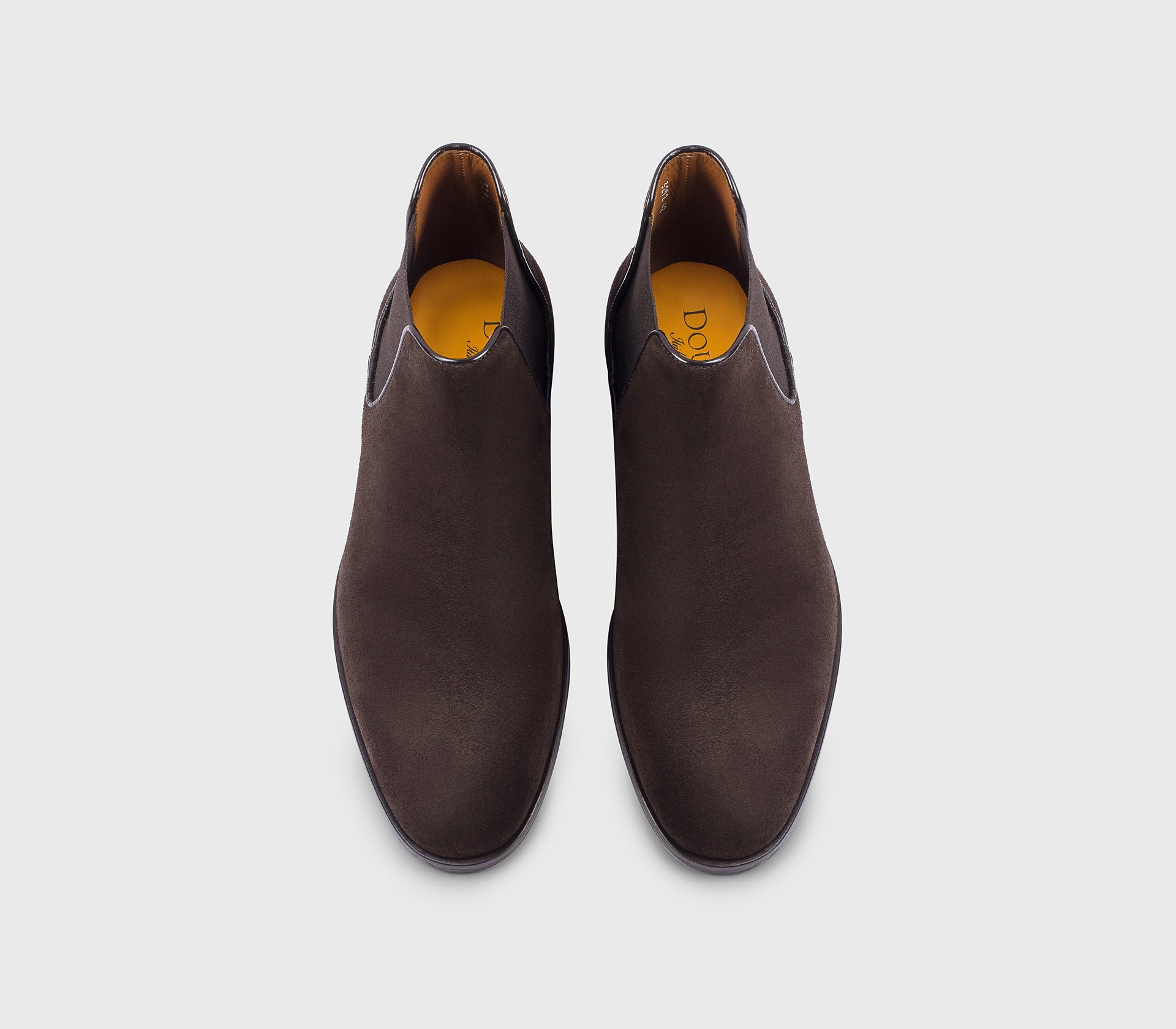 DU3292STREUF009TM23 - Stivaletto in suede marrone "terre"