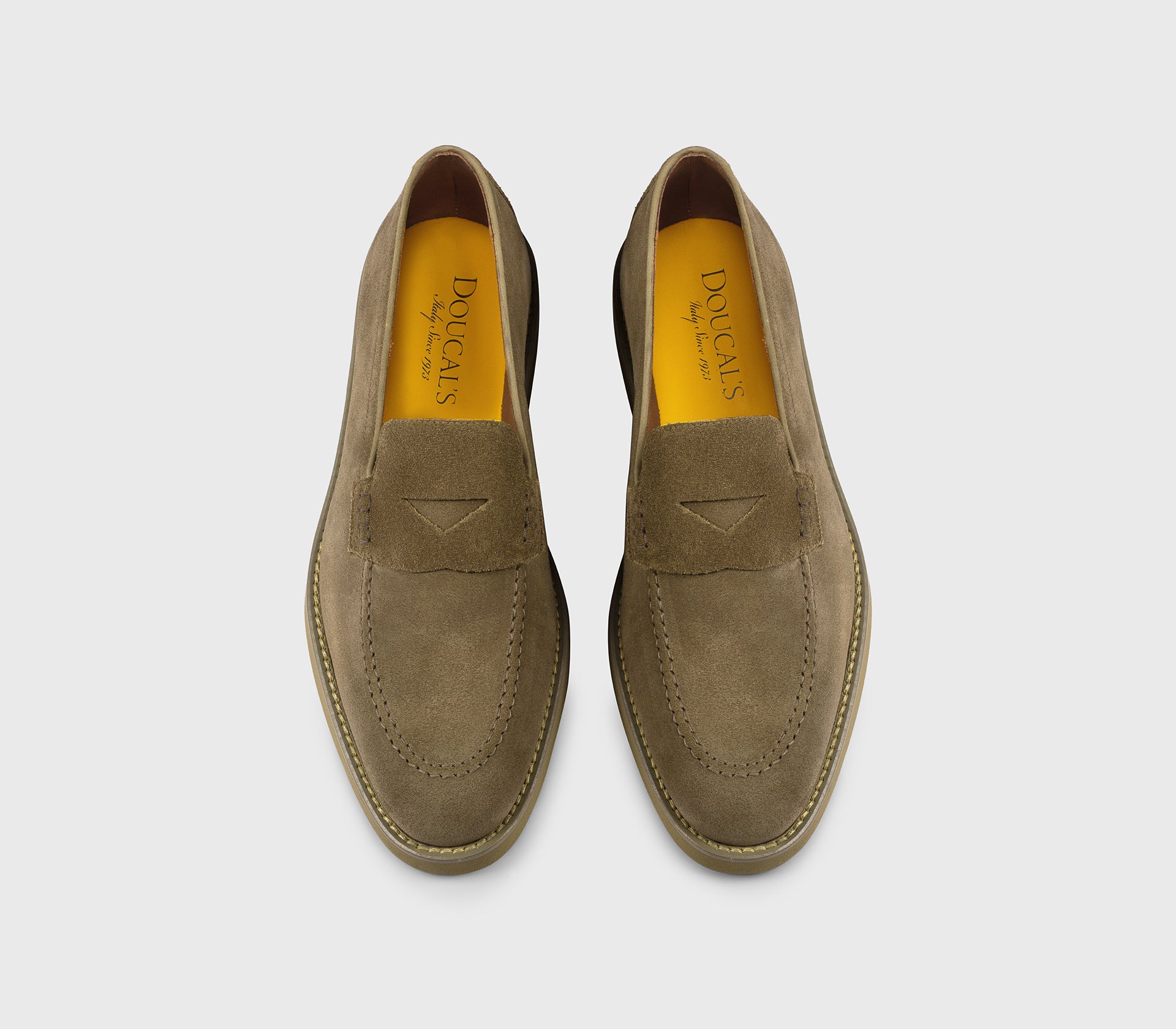 DU3294SALOUF009ZM08 - Mocassino in suede cacao