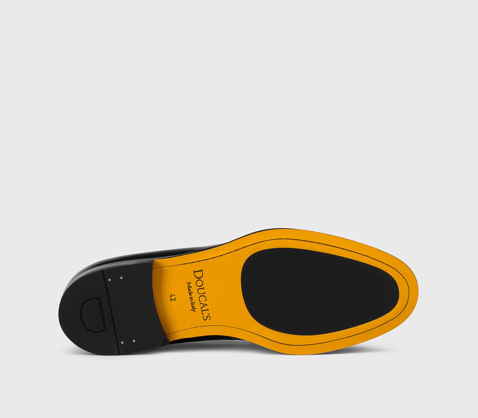 Mocassin à glands en cuir noir