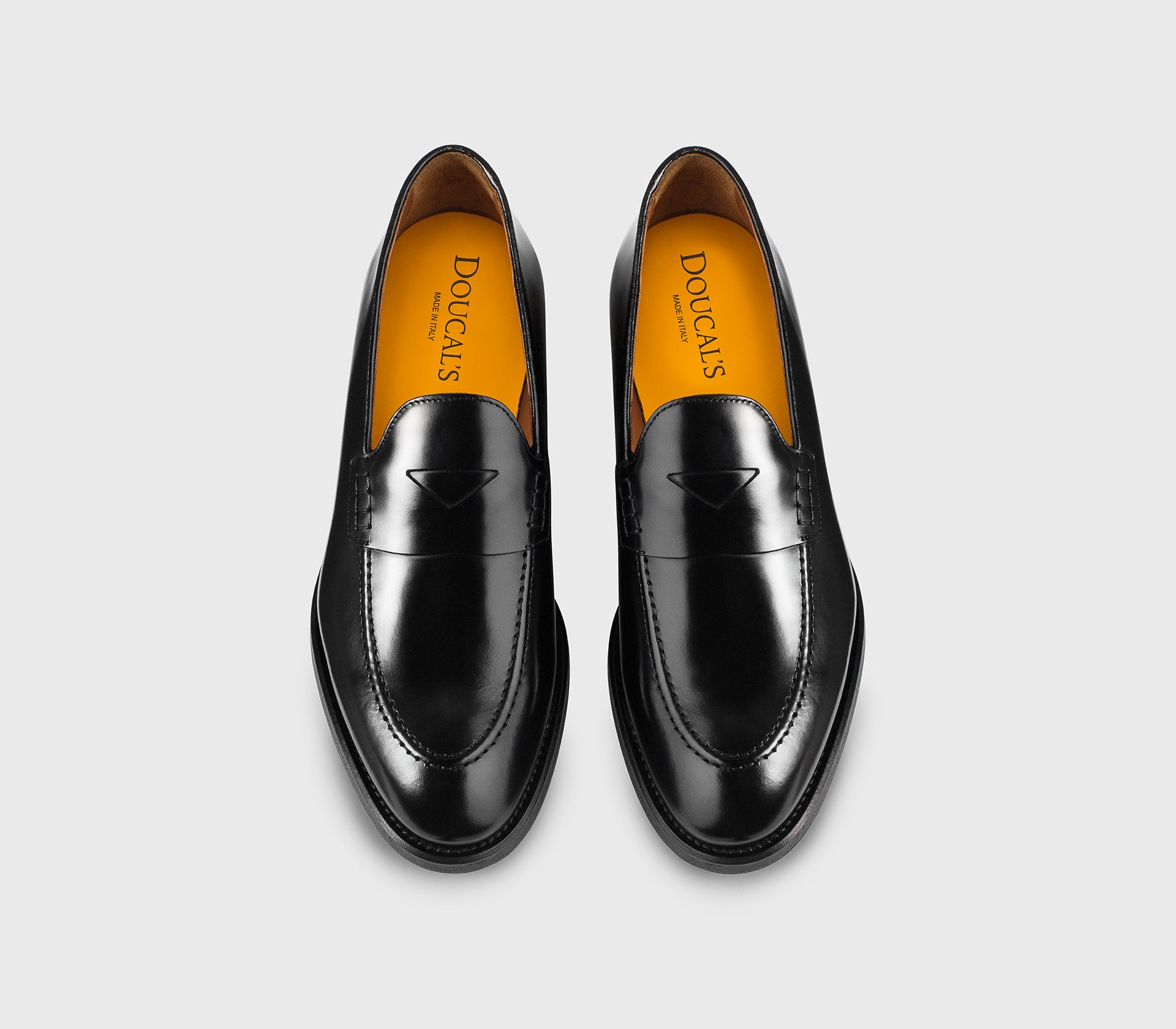 DU3340ORVNUF007NN00 - Mocassino in pelle nero