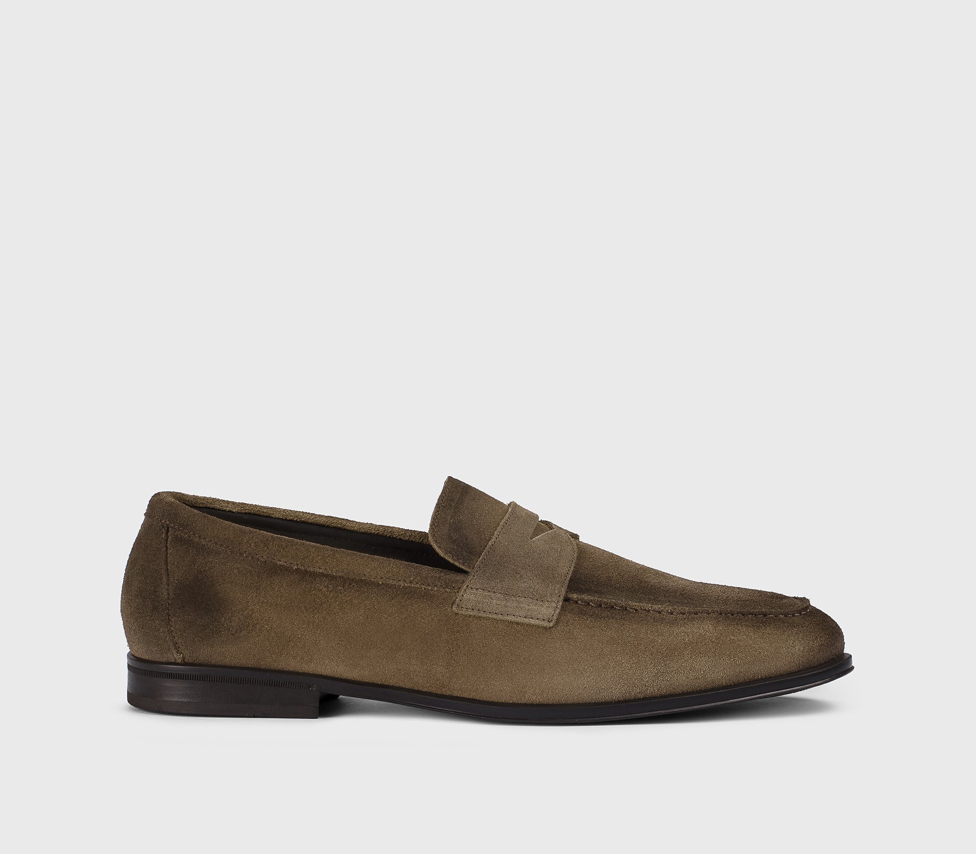 DU3382NOTTUY260TM08 - Mocassino in suede cacao