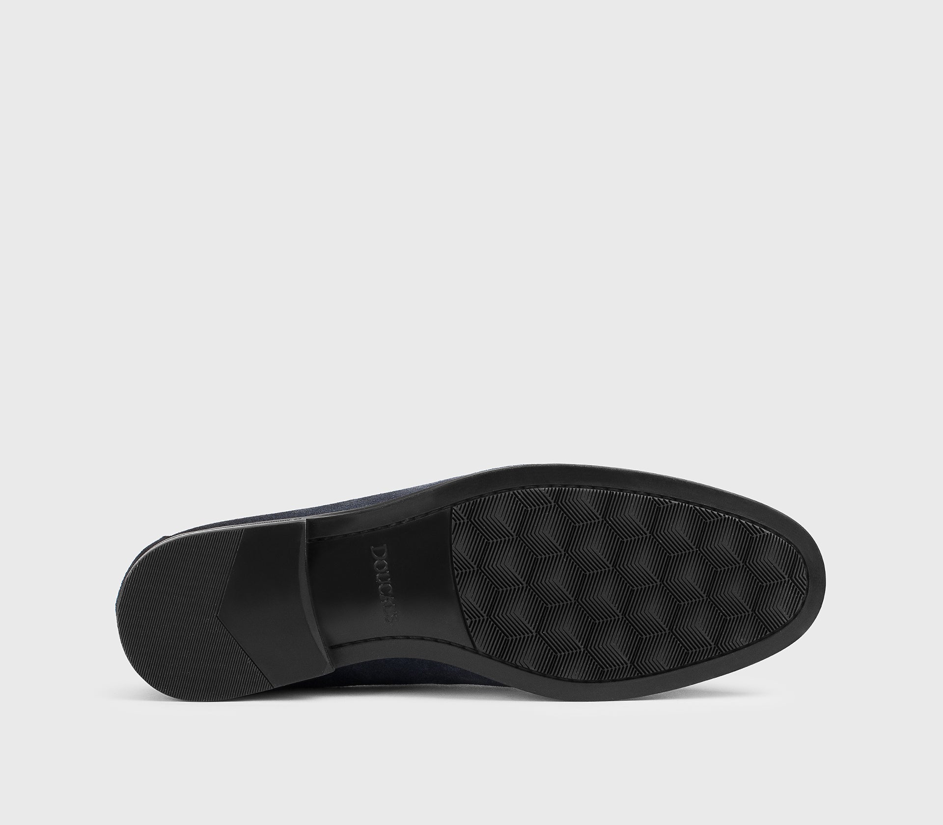 DU3383NOTTUY260NB15 - Mocassino in suede con nappine blu
