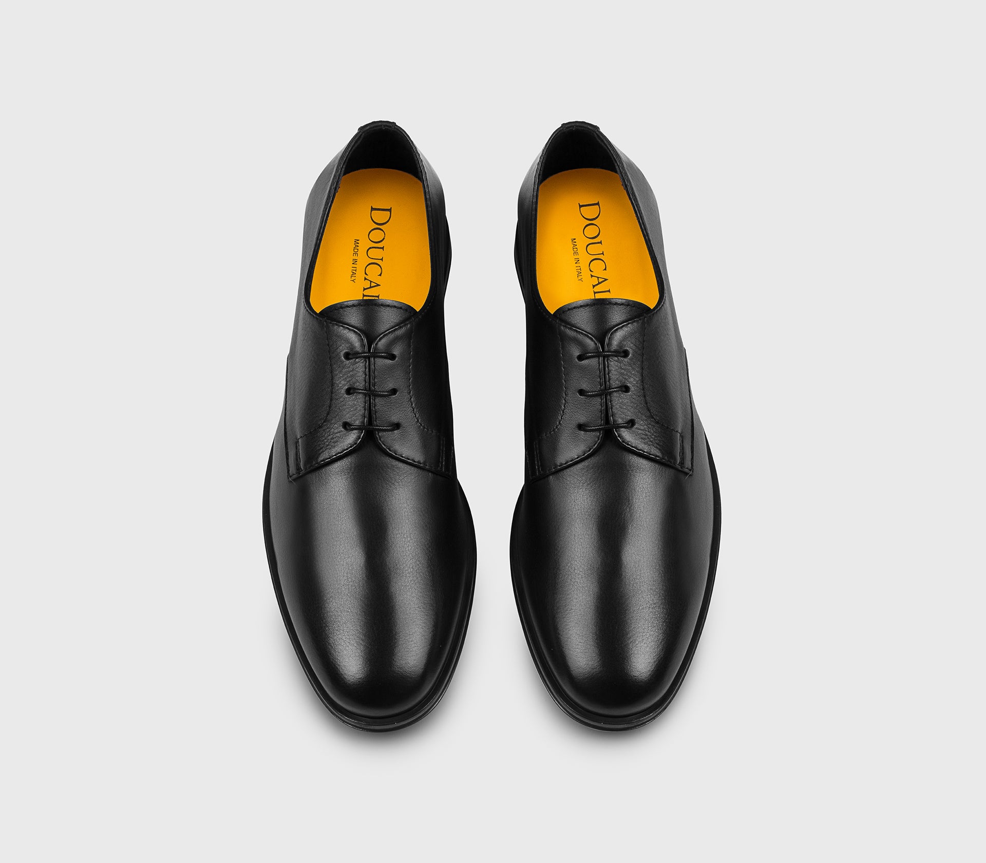 DU3394NOTTUZ216NN00 - Stringate in pelle nera
