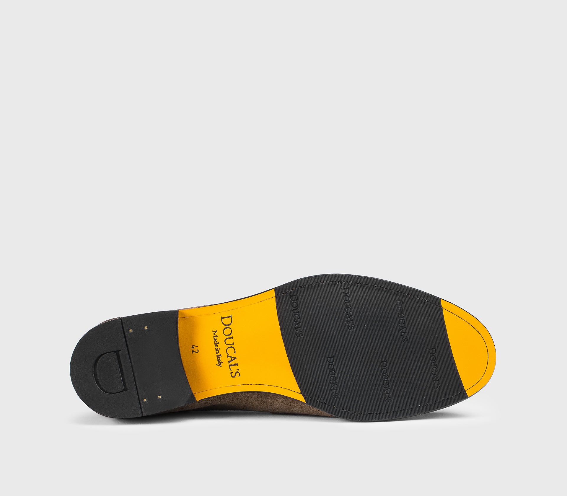 DU3399STRAUY260TM08 - Mocassino con nappine e frangia in suede cacao