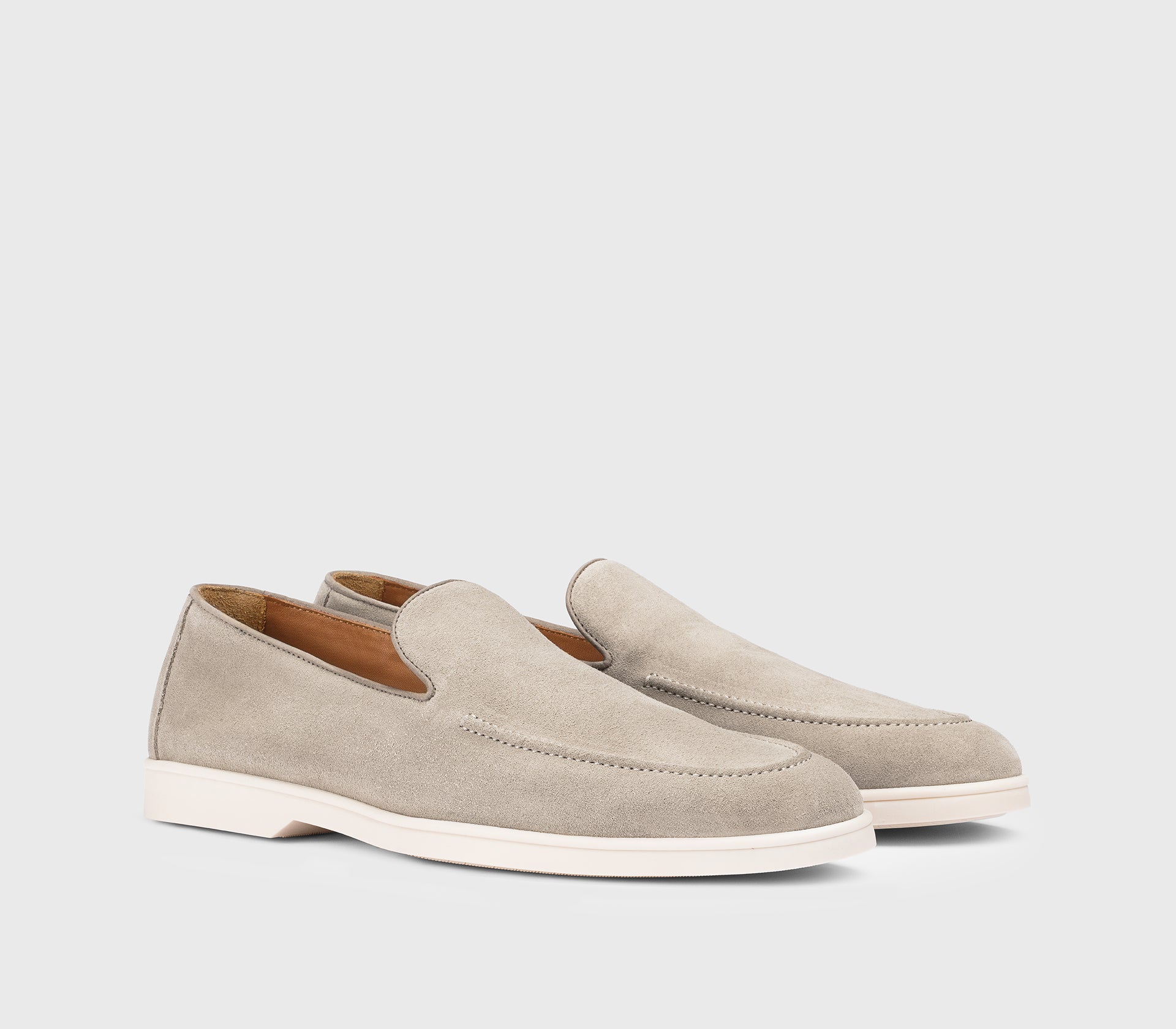 DU3413NWMAUY009GC15 - Mocassino in suede sabbia