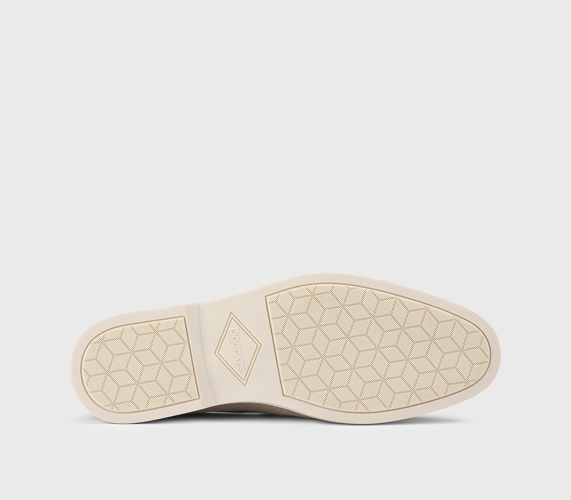 DU3414NWMAUY009GC15 - Mocassino doppia fibbia in suede sabbia