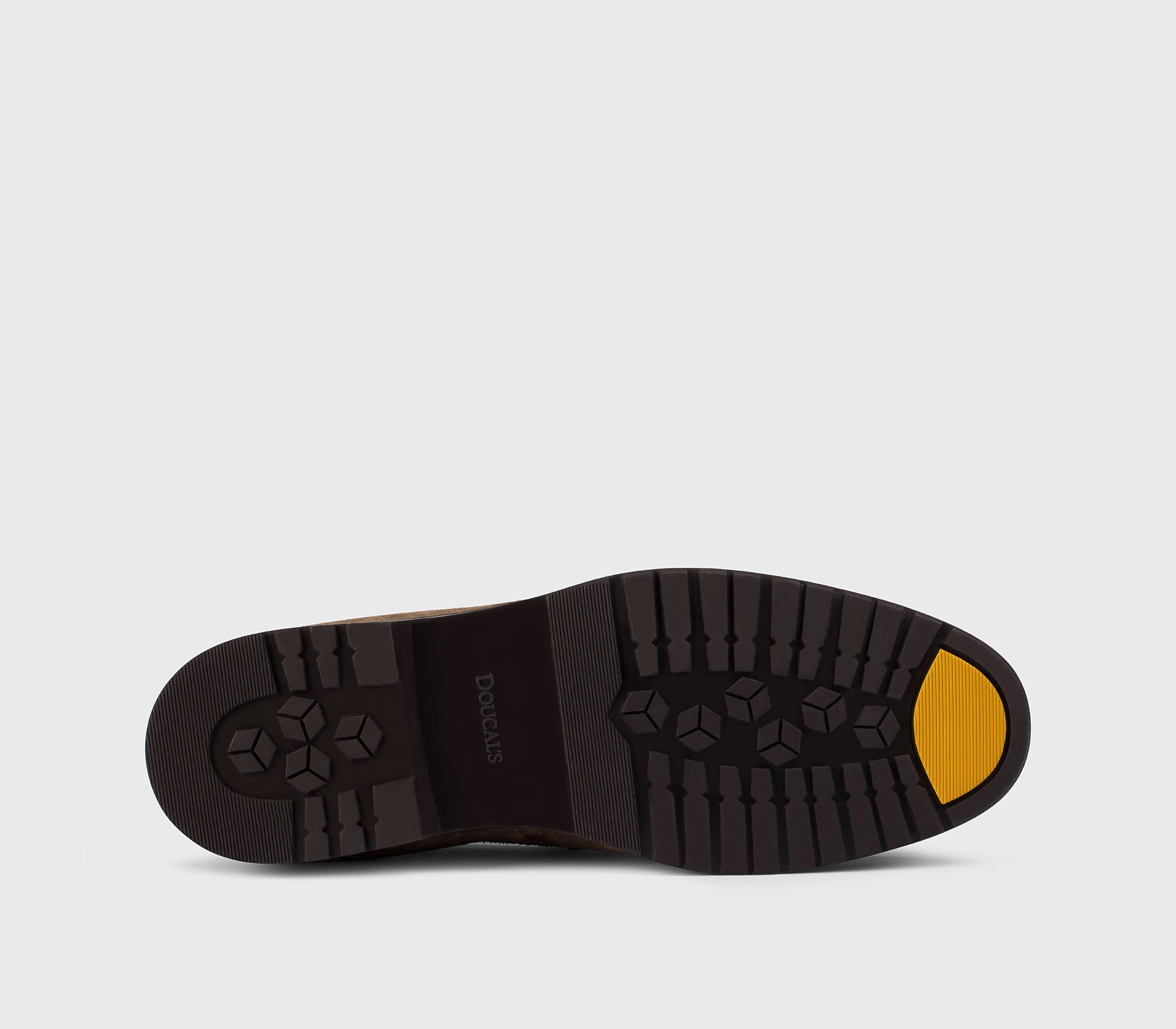 DU3469JEREUF009TC05 - Mocassino in suede marrone "havana"
