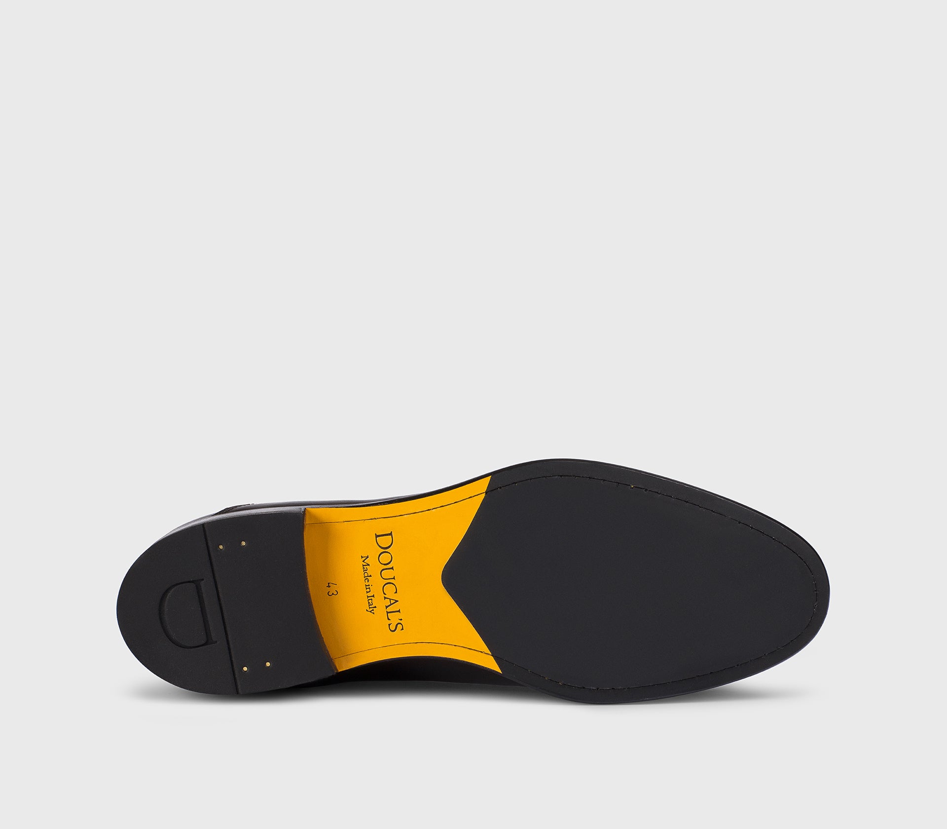 Bottine en cuir graphite
