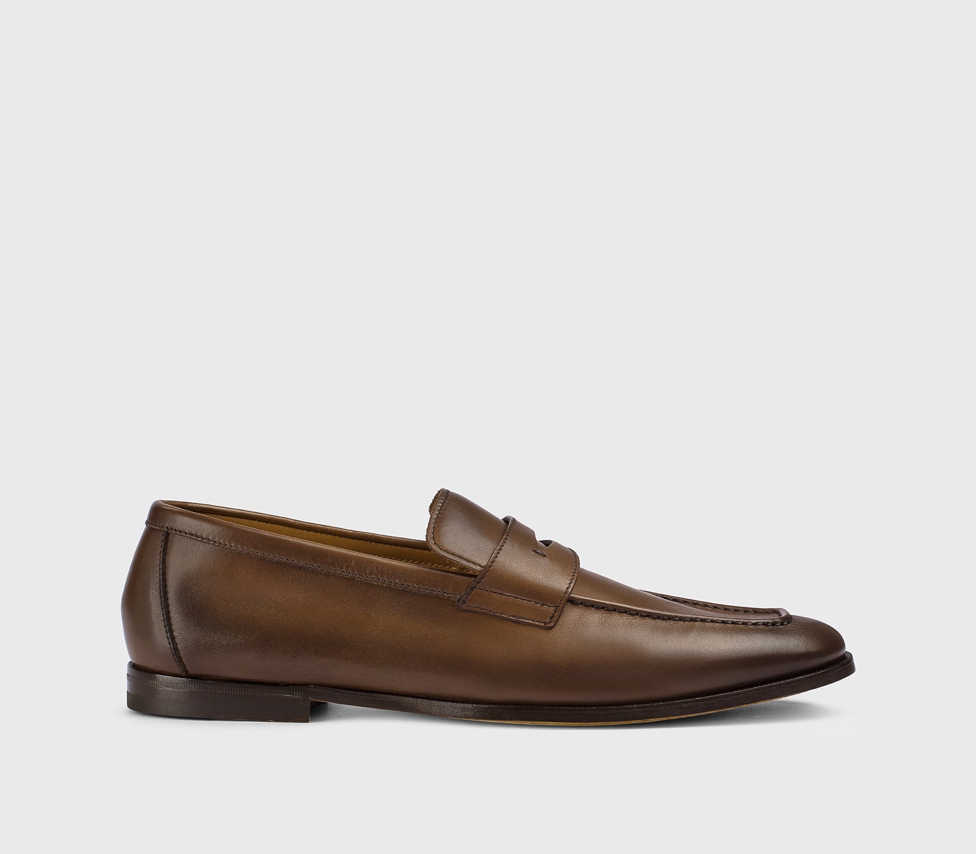 DU3523NORWUZ259MM04 - Mocassino in pelle marrone