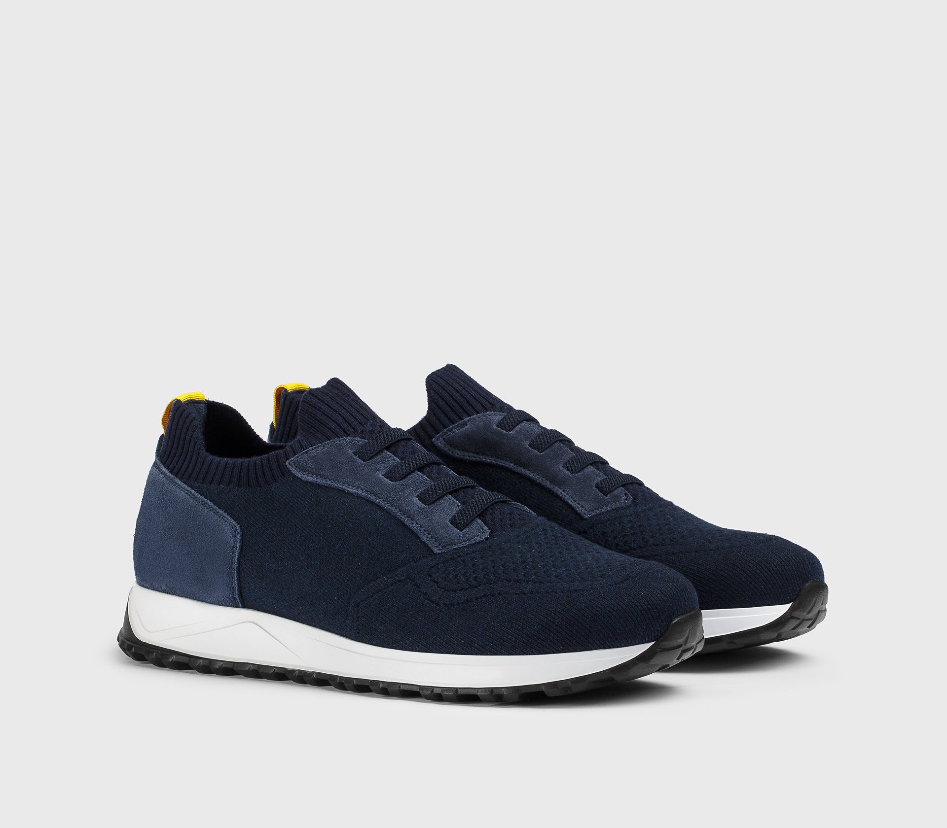 DU3568SYDNPX785NB24 - Sneaker bimateriale blu "zaffiro"