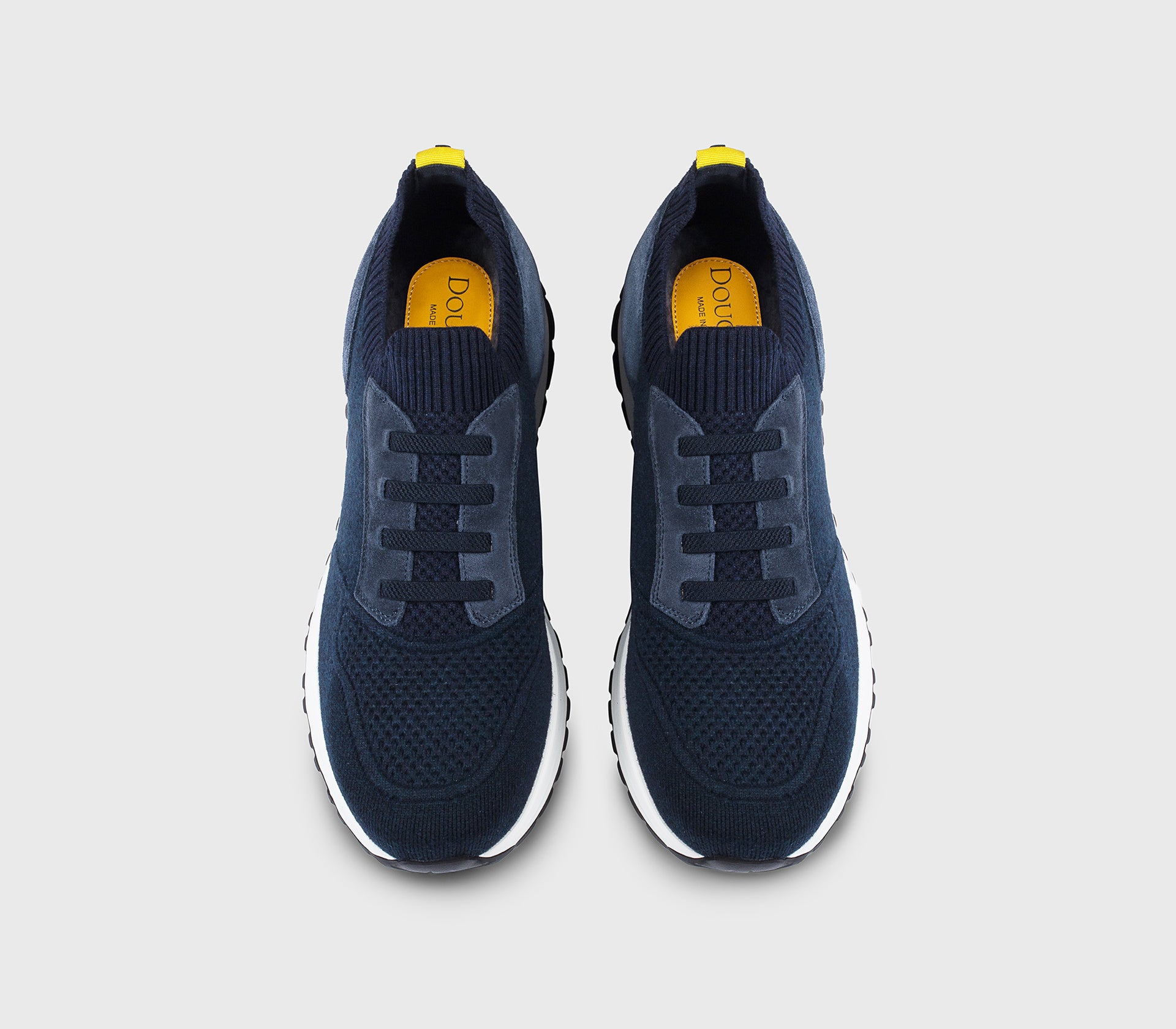 DU3568SYDNPX785NB24 - Sneaker bimateriale blu "zaffiro"